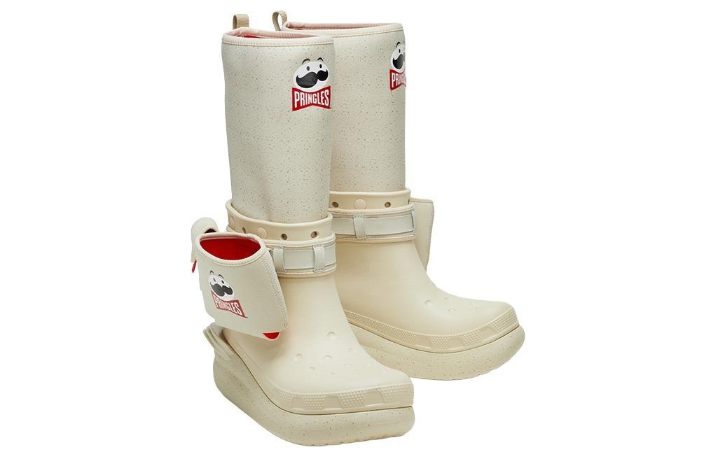 Crocs x Pringles Boots 'White Red' 209691-2Y3 - 3