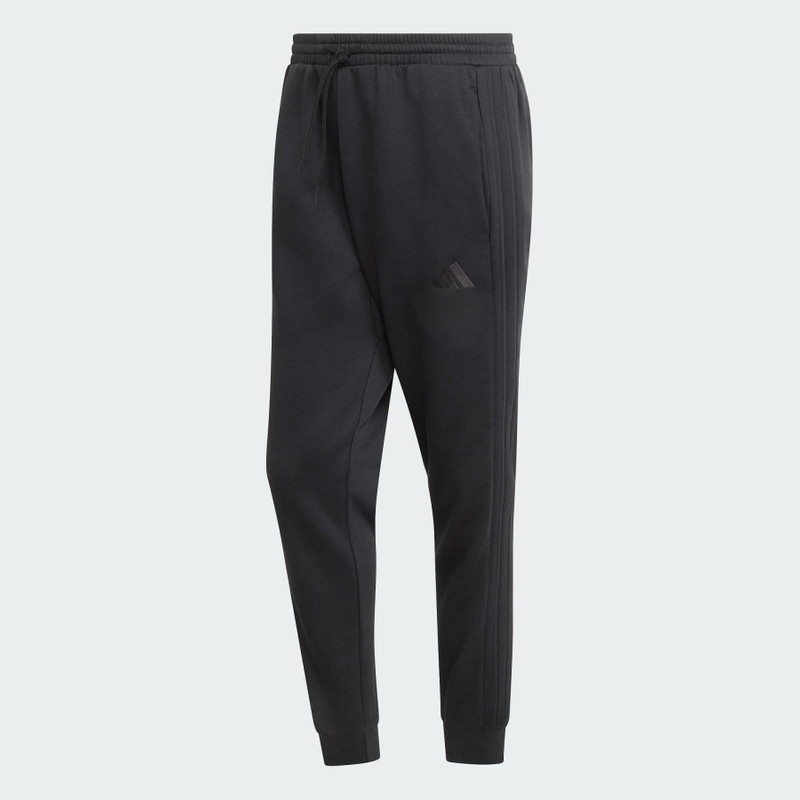 Essentials 3-Stripes Fleece Pants 1