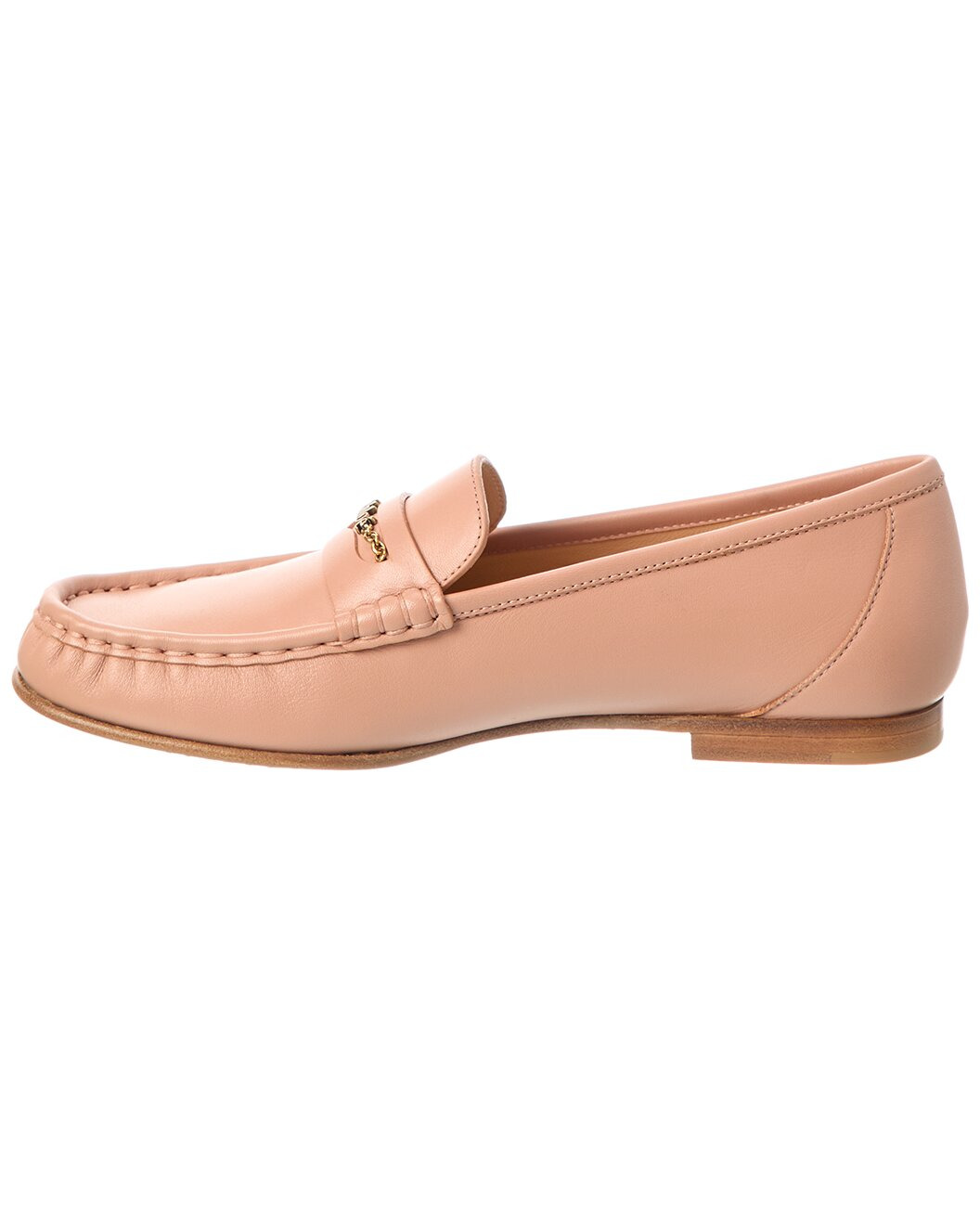Chloé Logo Leather Loafer - 2