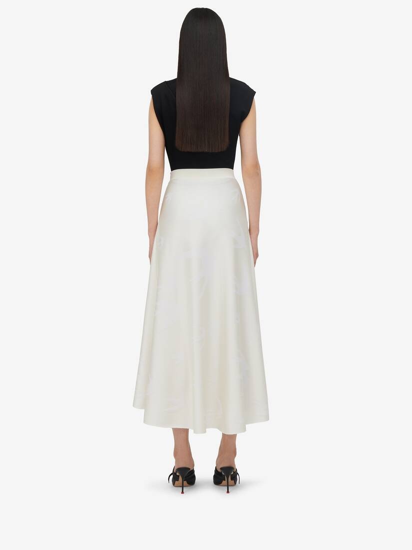Women's Asymmetric Draped Top in Black - 5