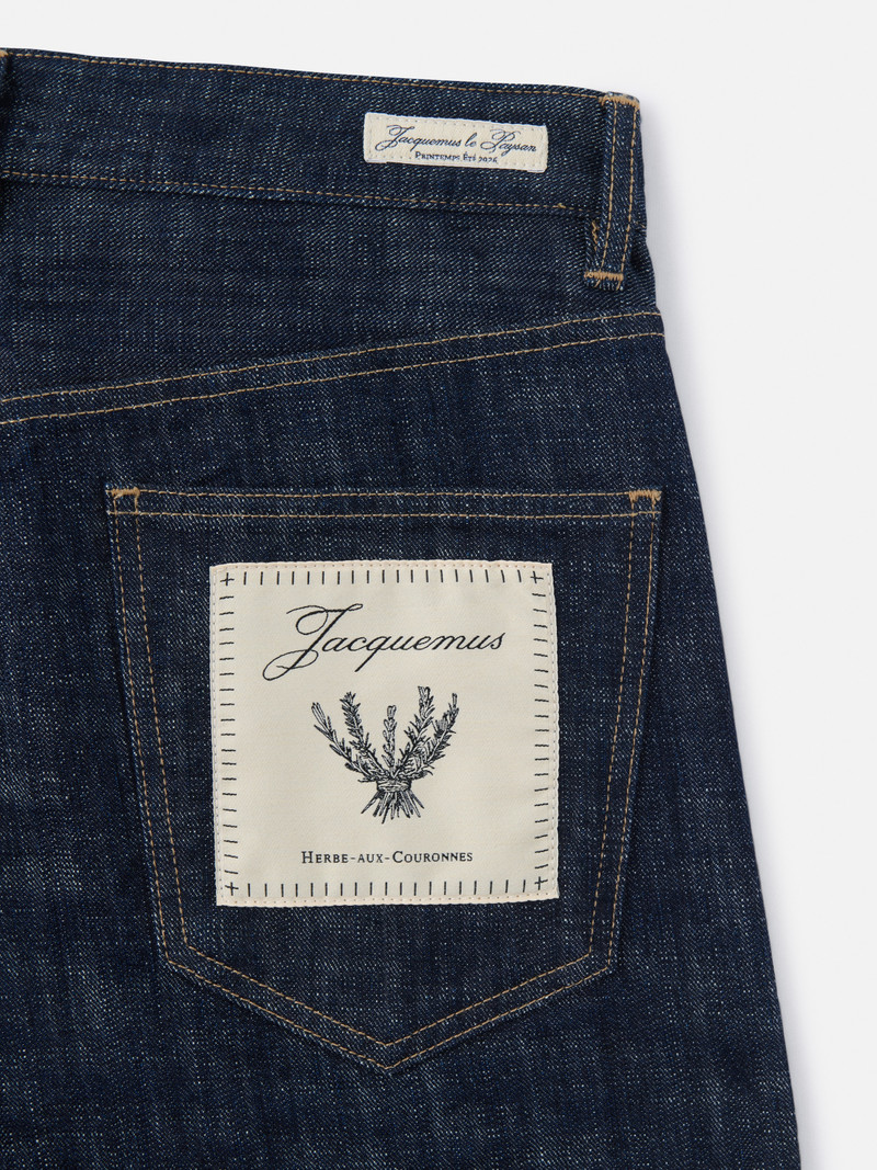 JACQUEMUS The straight de-Nîmes denim pants outlook