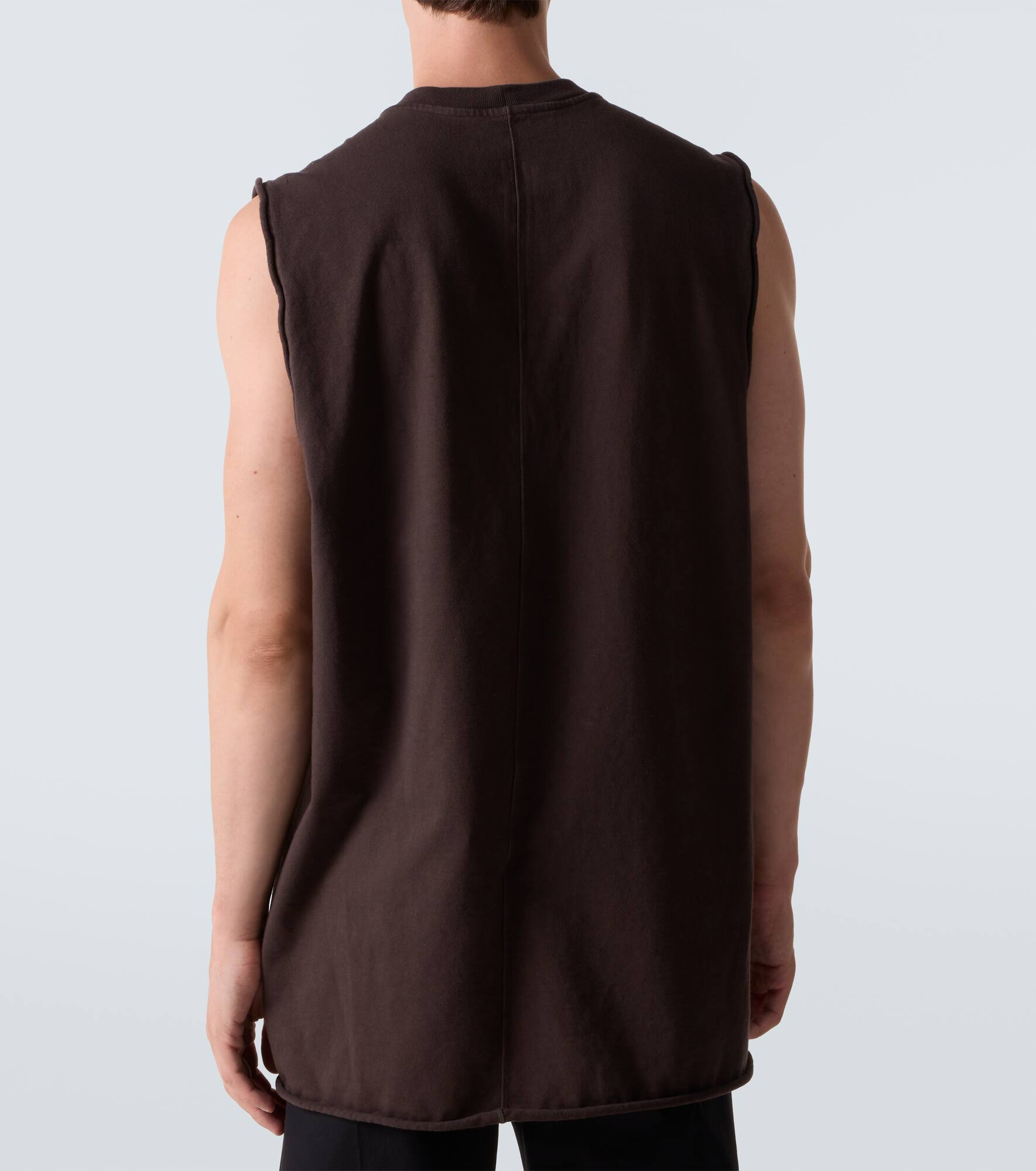 Jumbo cotton jersey tank top - 4