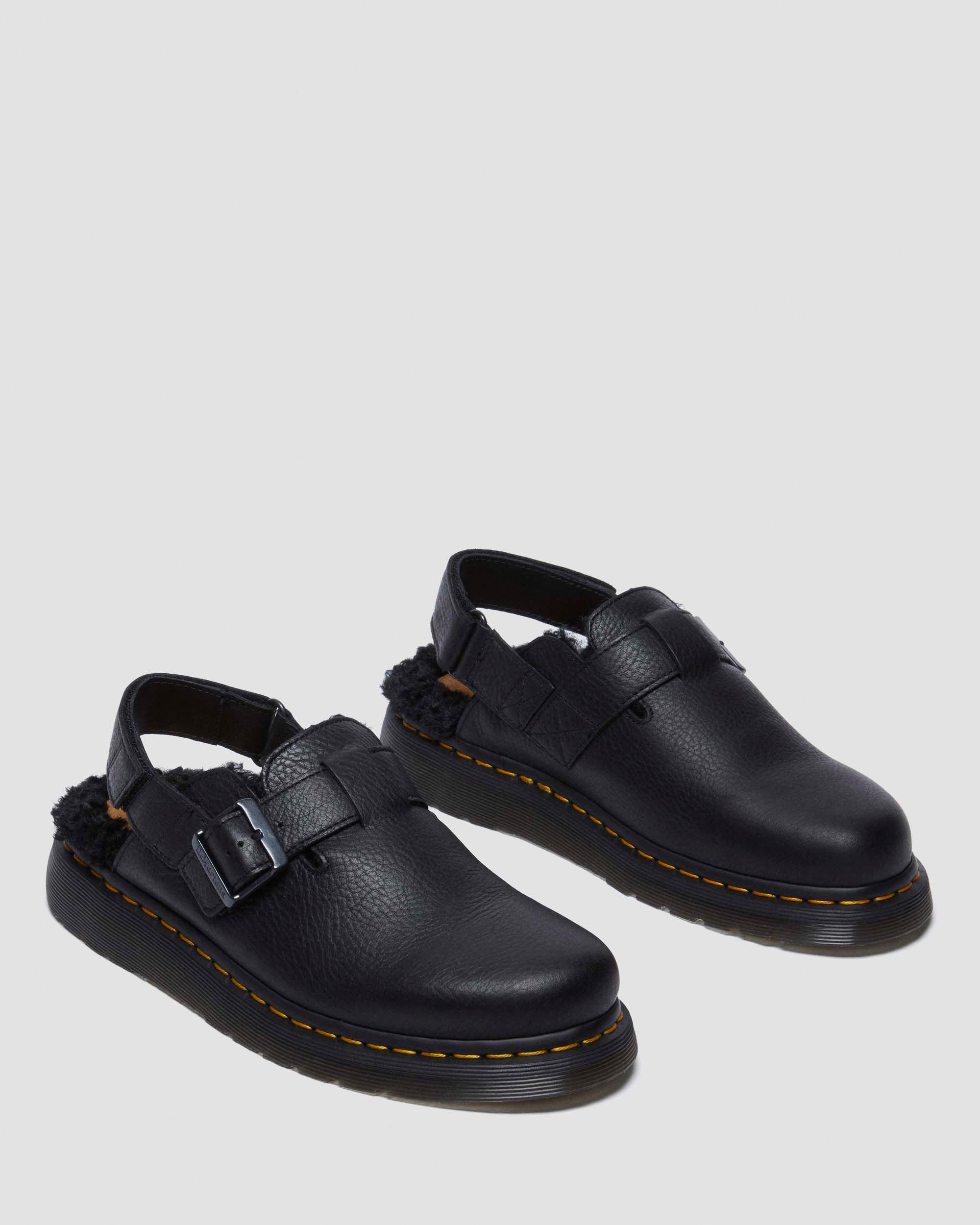 Jorge II Ambassador Faux Fur Lined Slingback Mules - 8