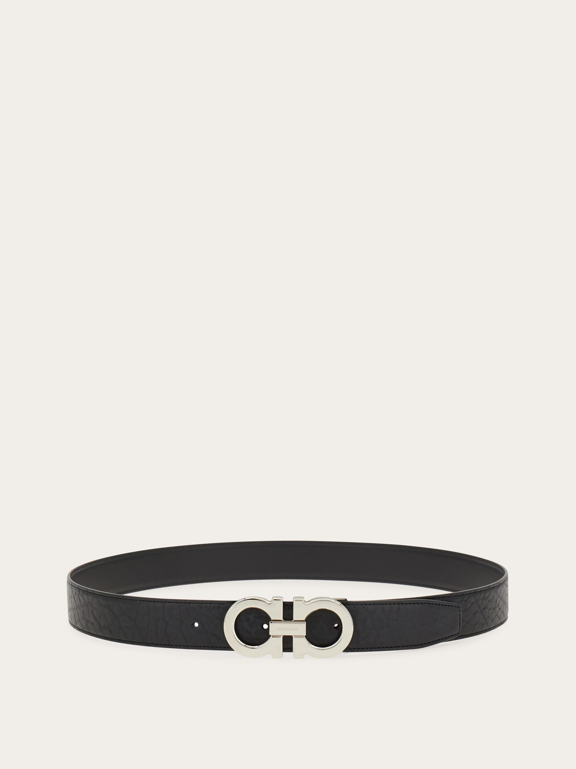 Reversible and adjustable Gancini belt - 3