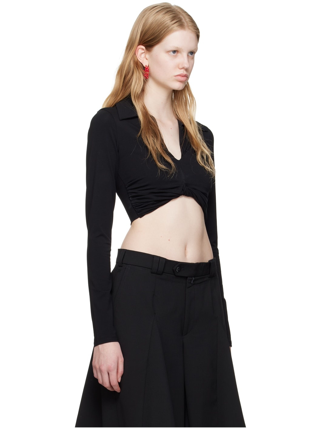 Black Coma Blouse - 2
