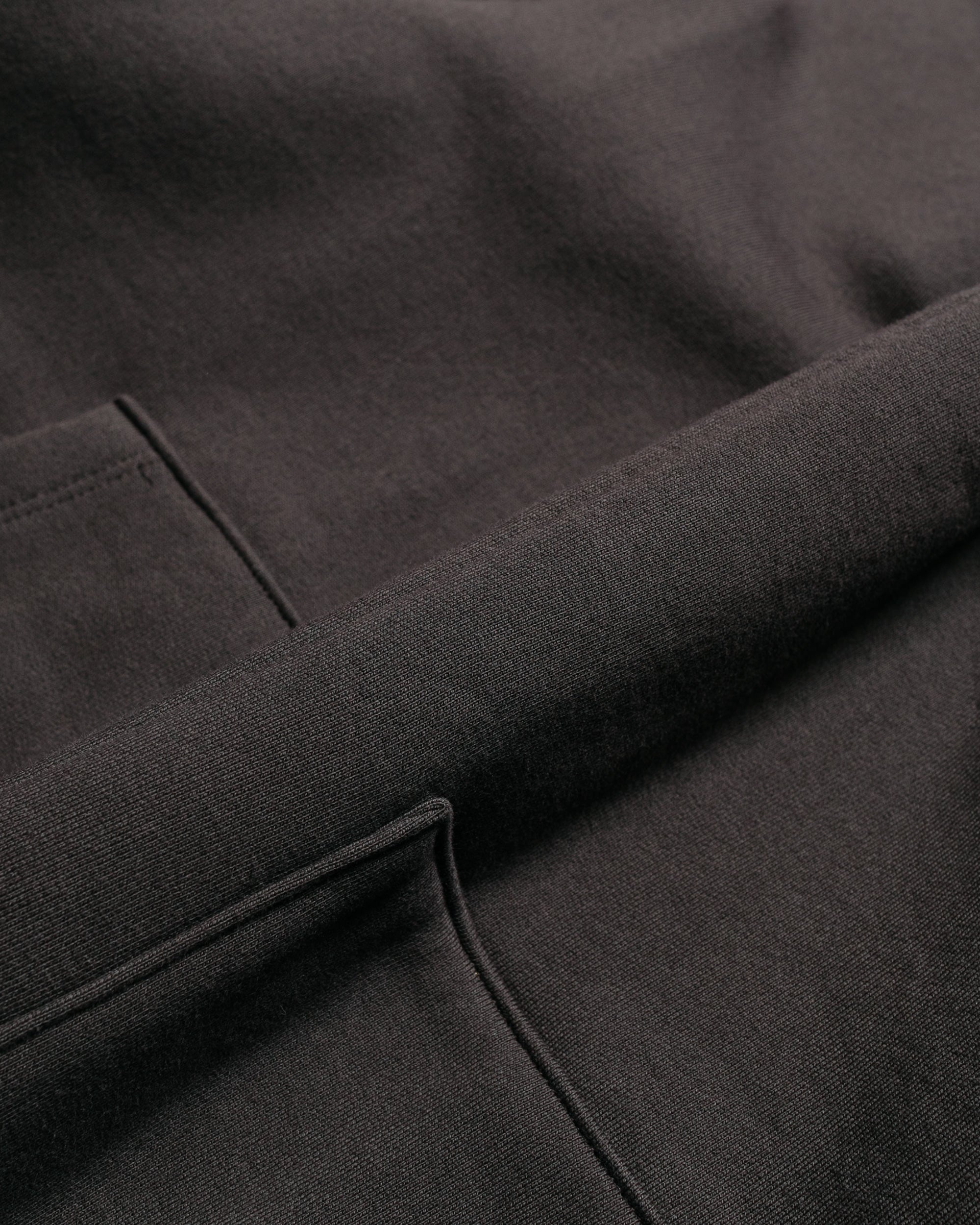 Zip Crew Neck Tire Black - 5