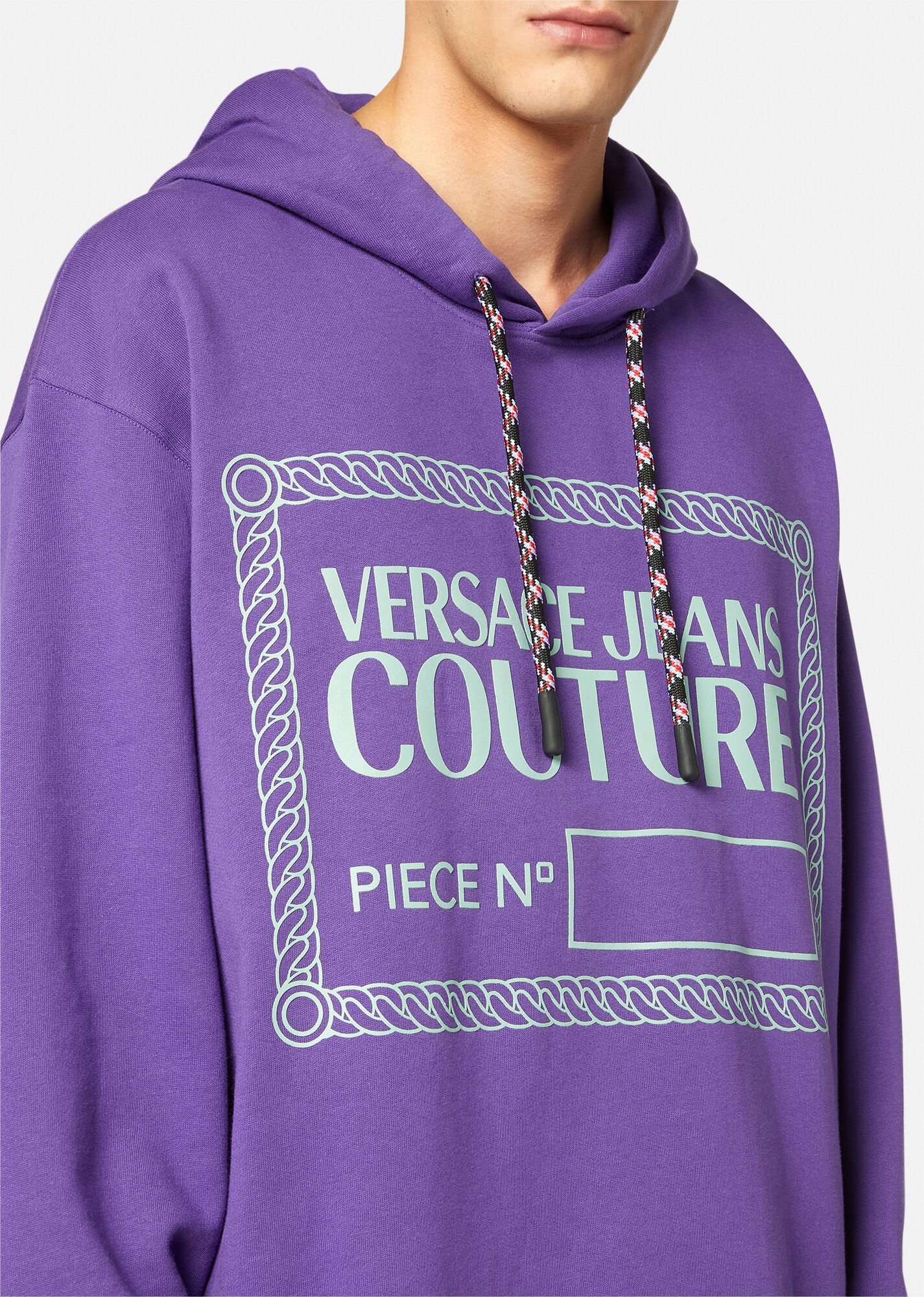 Piece Number Logo Hoodie - 5