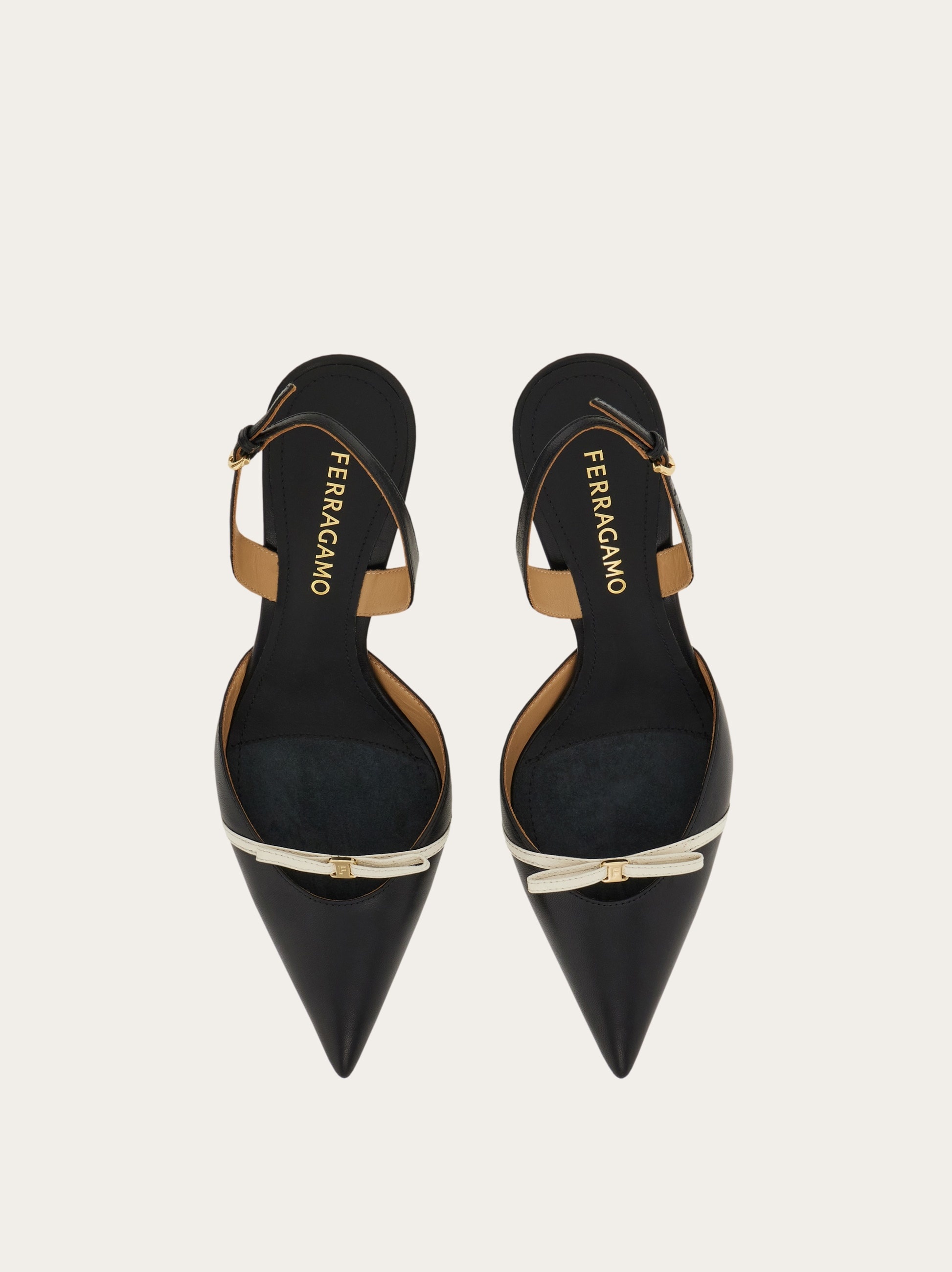 Mini bow slingback - 2
