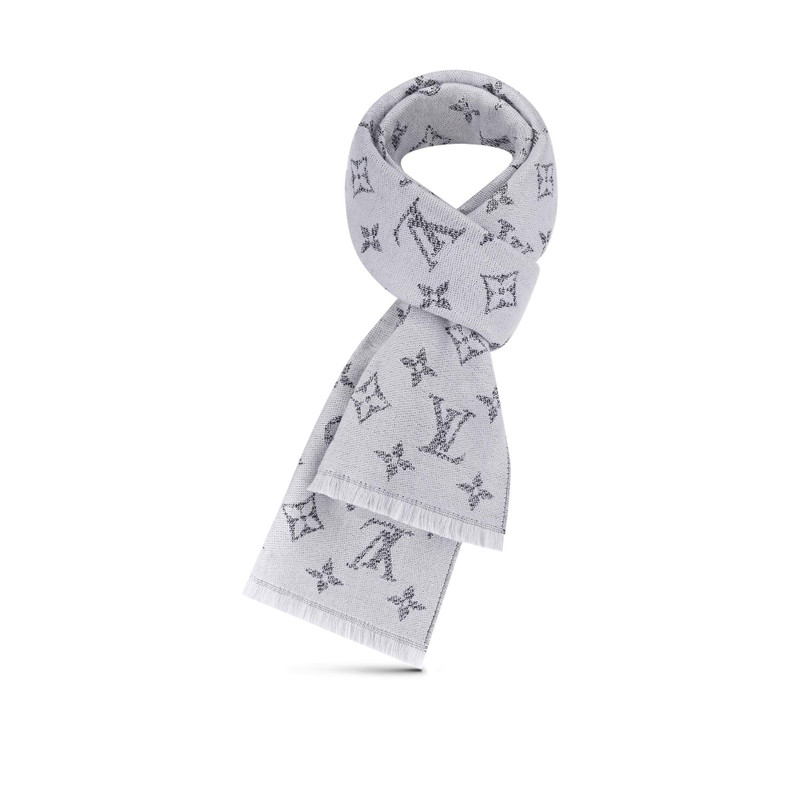 Monogram Denim Scarf 3