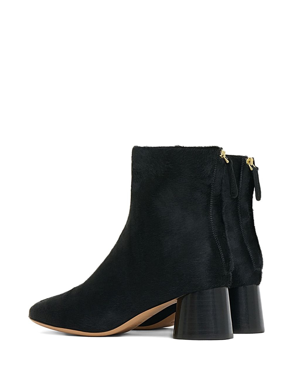 55mm suede block-heel boots - 3