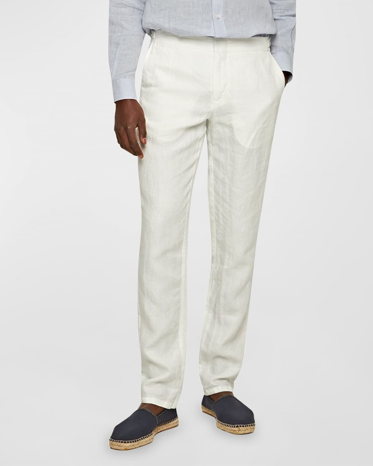 Men's Griffon Tailored Linen Pants - 4