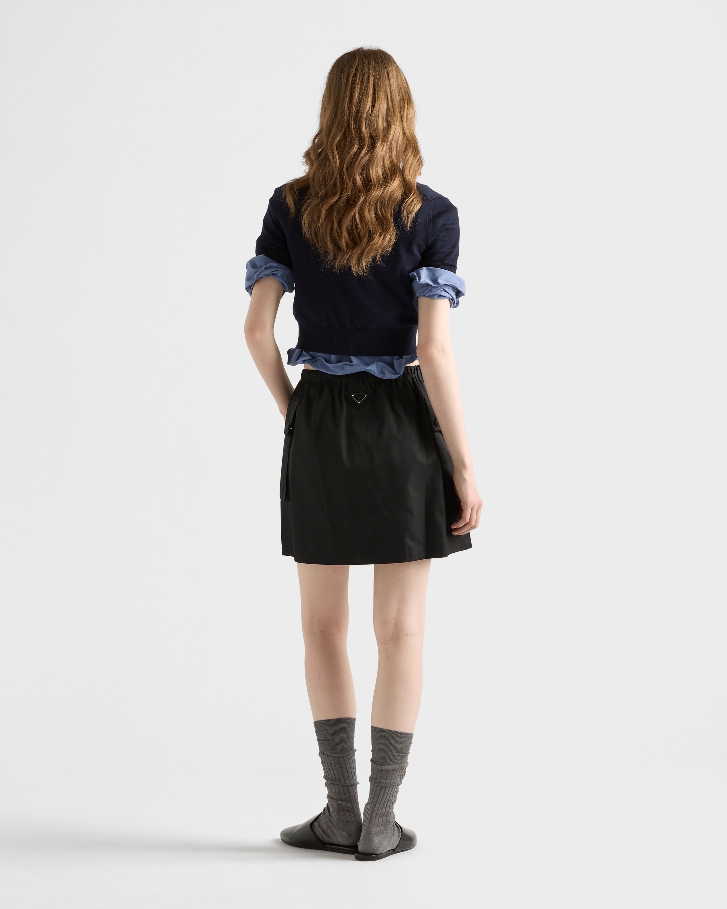 Re-Nylon miniskirt - 5