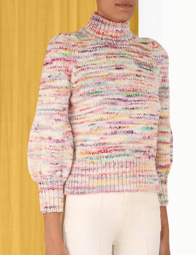 WONDERLAND BLOUSON SWEATER - 5