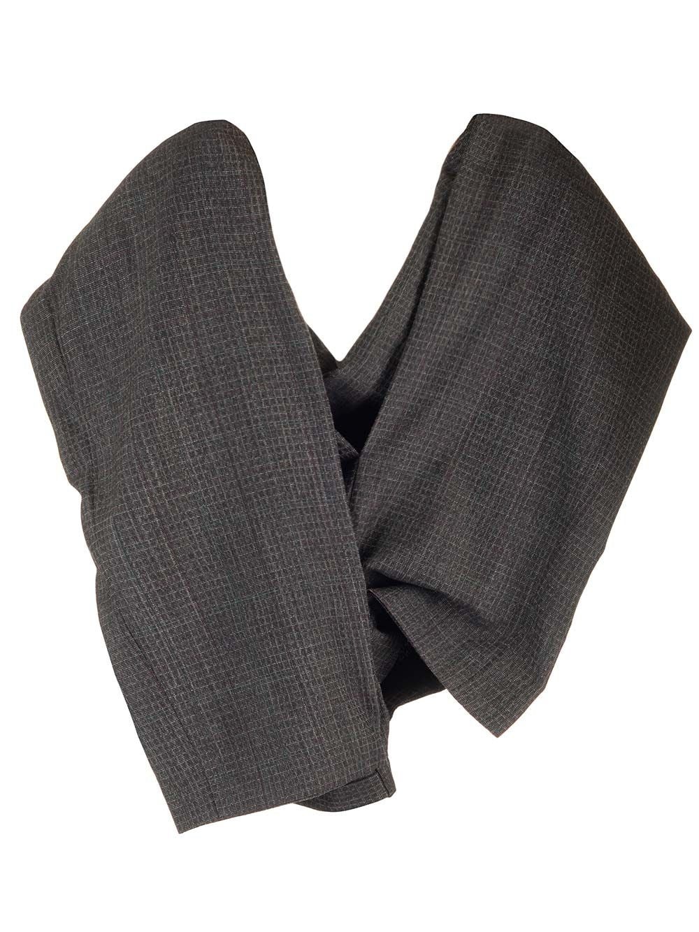Tailored Wool Trouser Top Tops Black - 2