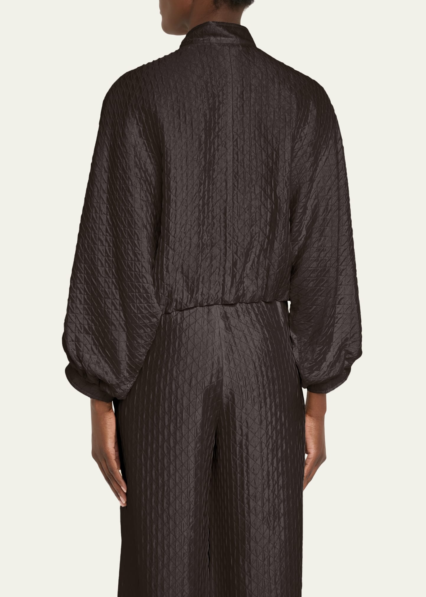 Benedetta Fluid Diamond Cloquet Jacket - 3