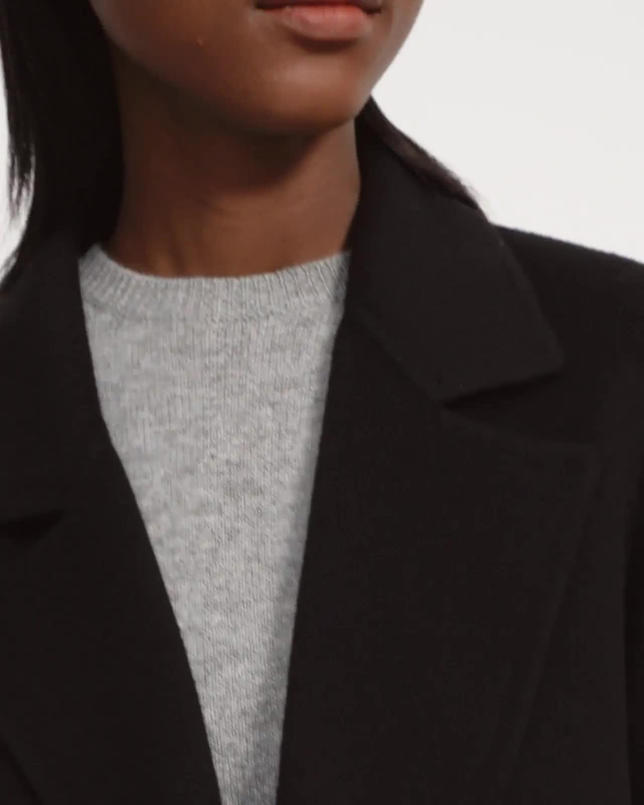 Clairene Jacket in Double-Face Wool-Cashmere - 8