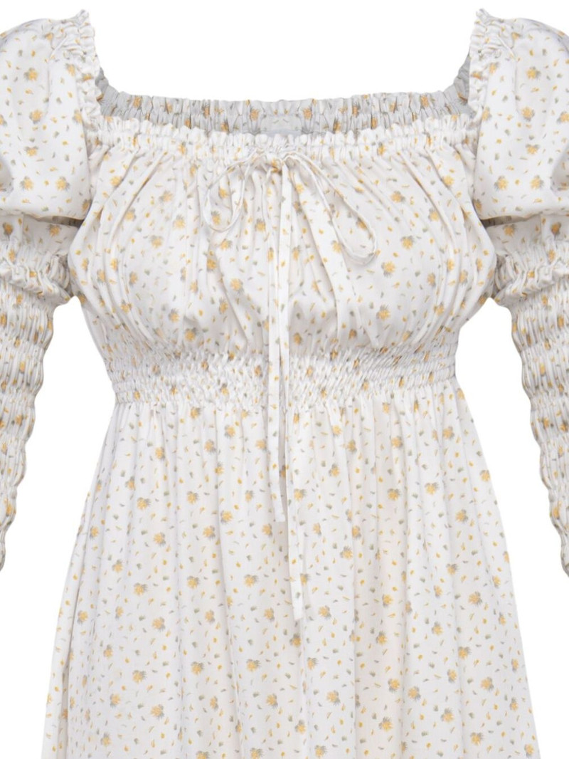 SLEEPER floral-print midi dress outlook
