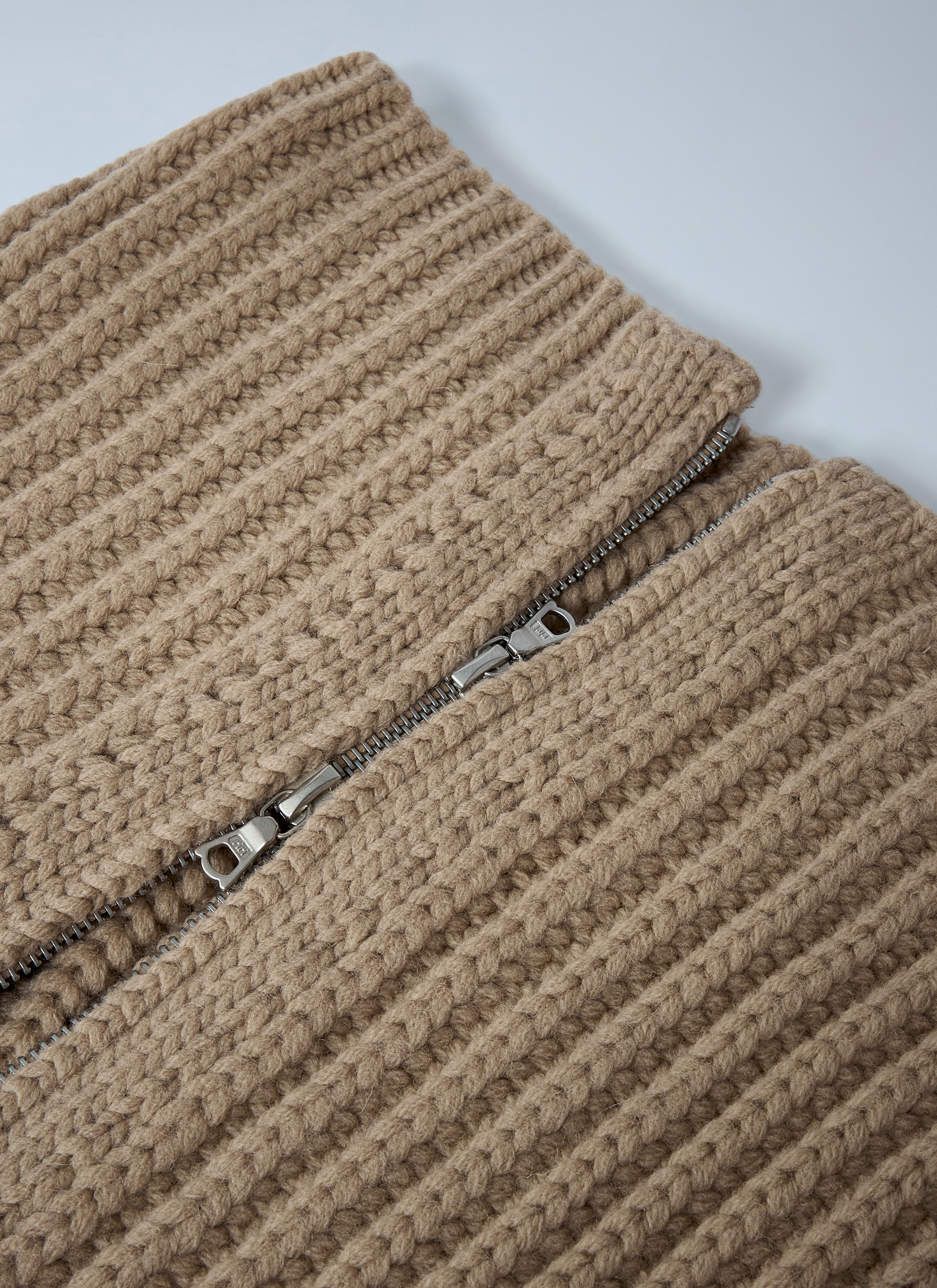 Zip-Up Scarf - 4