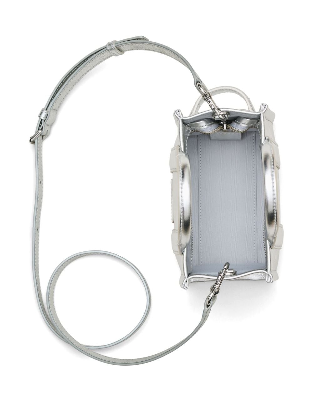 The Crossbody Metallic Tote bag - 6