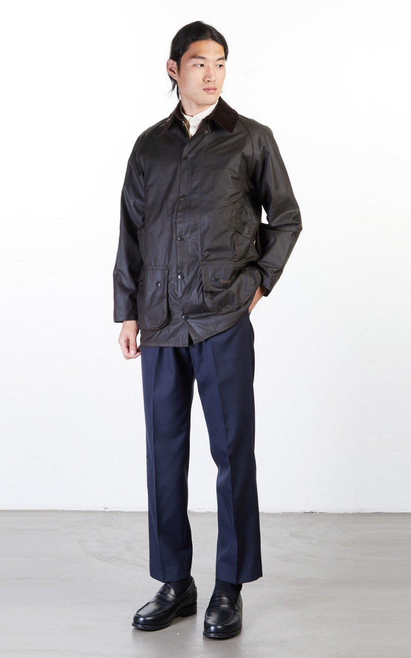 BEAUFORT WAX JACKET OLIVE - 2