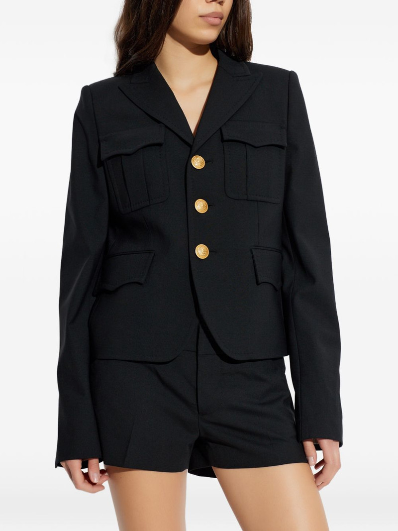 flap-pocket single-breasted blazer 3