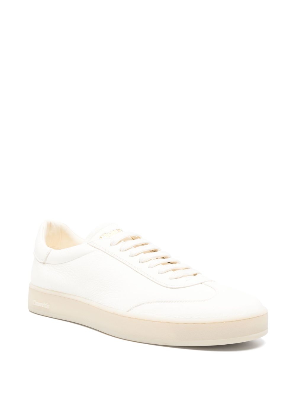 logo-debossed sneakers - 2