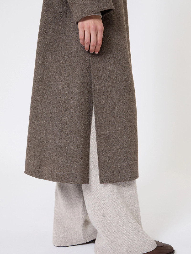 LUNA Wool robe coat - MUD 6