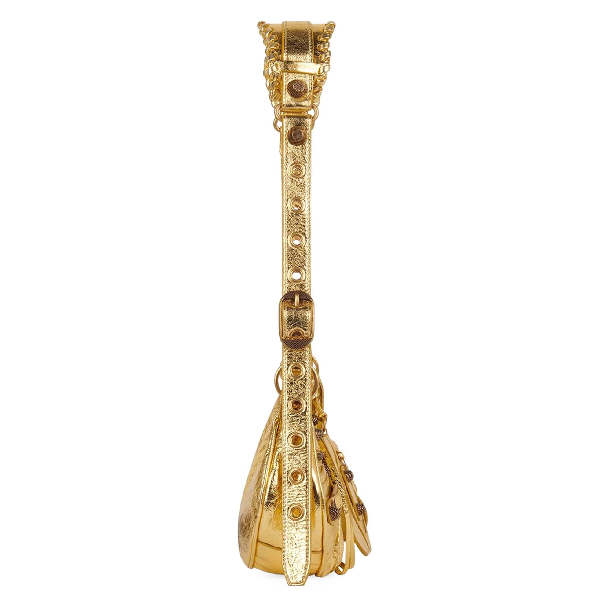 Balenciaga Le Cagole XS Shoulder Bag 'Gold' - 3