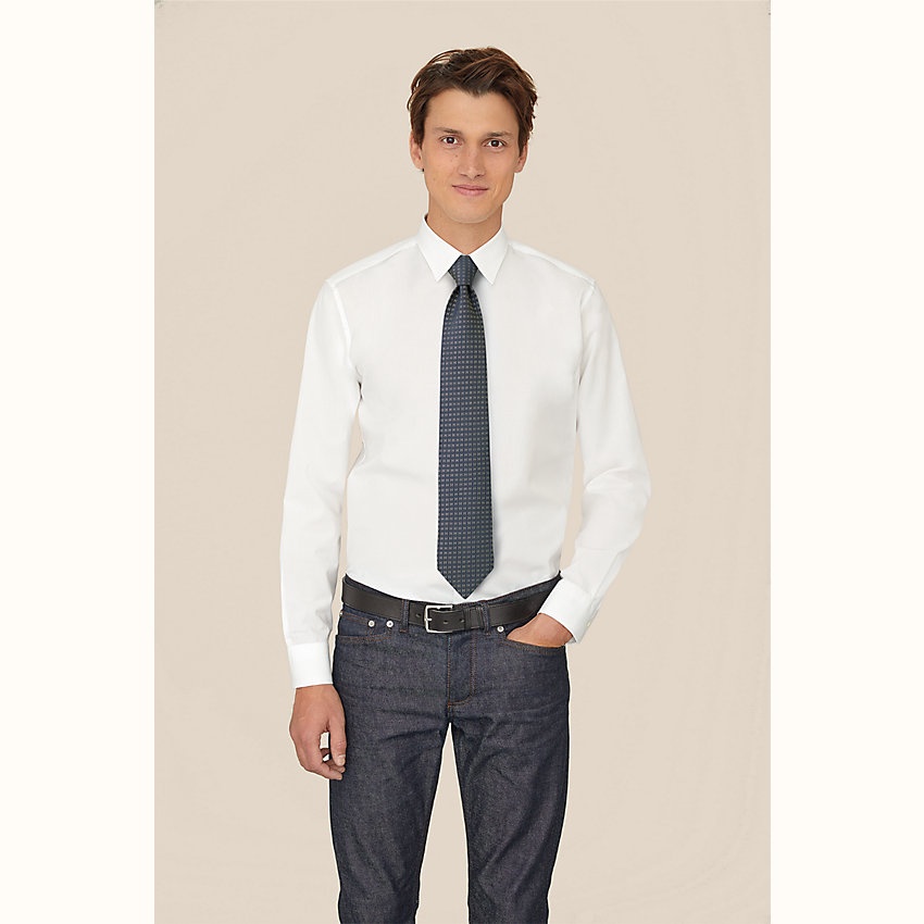 Faconnee H Bicolore tie - 2