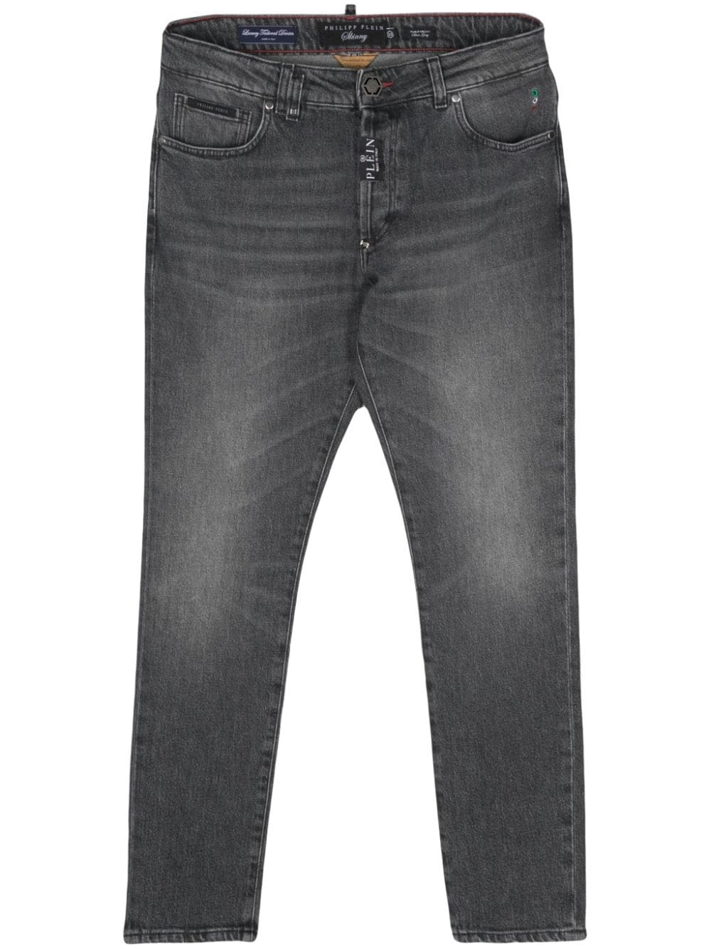mid-rise skinny jeans - 1