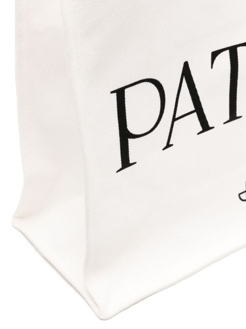 Patou logo print tote bag 4