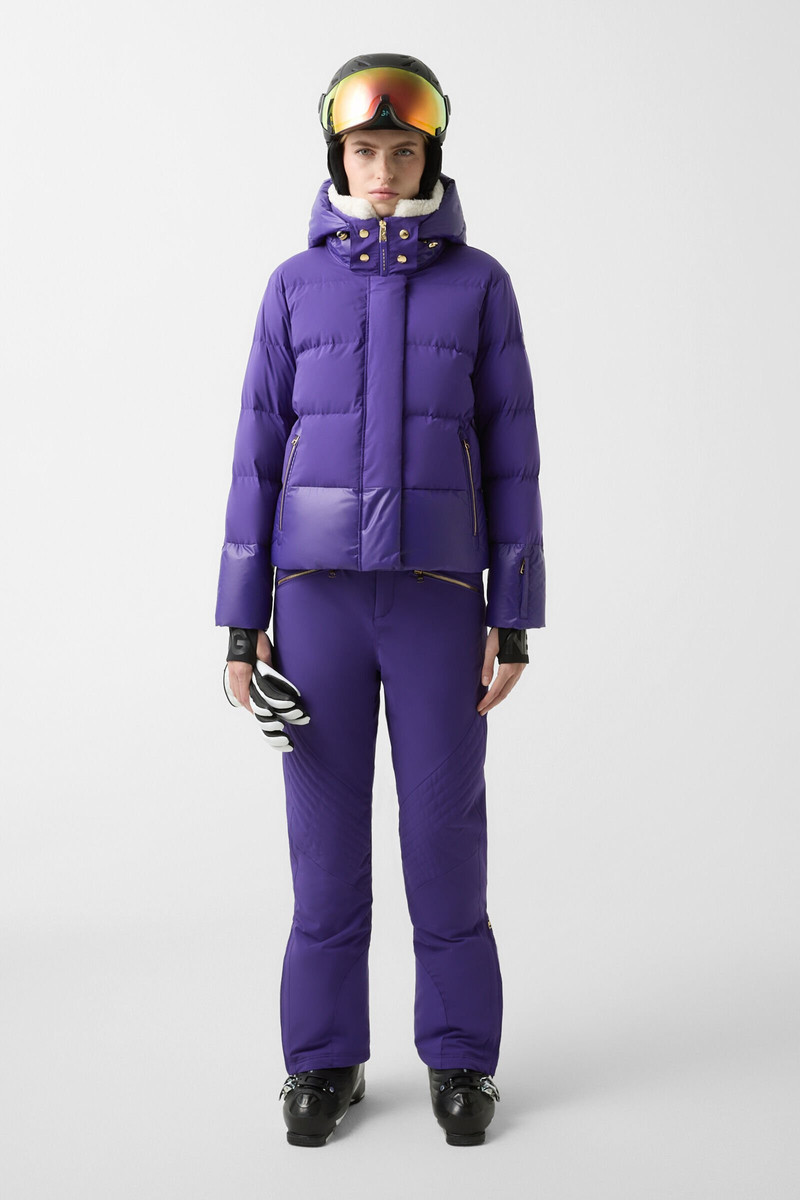 BOGNER Maja down ski jacket in Violet outlook