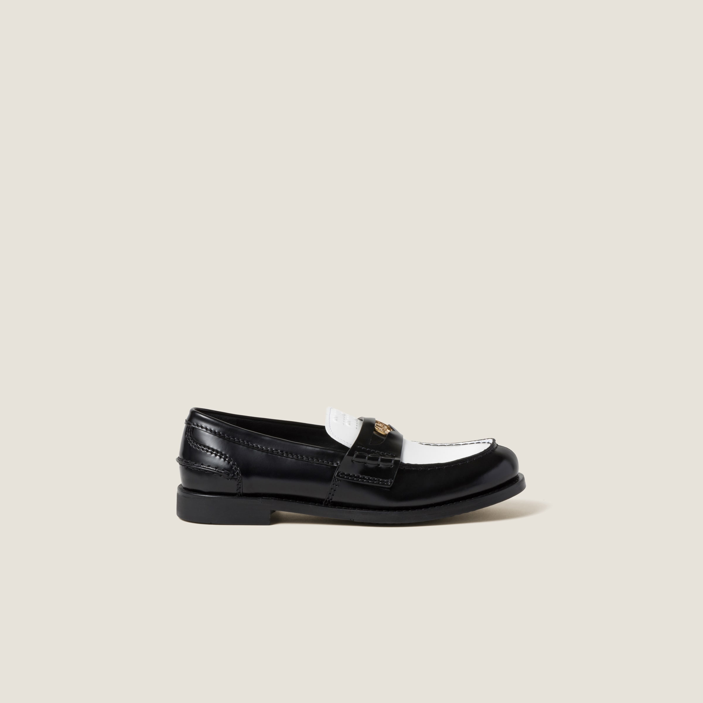 Leather penny loafers - 2