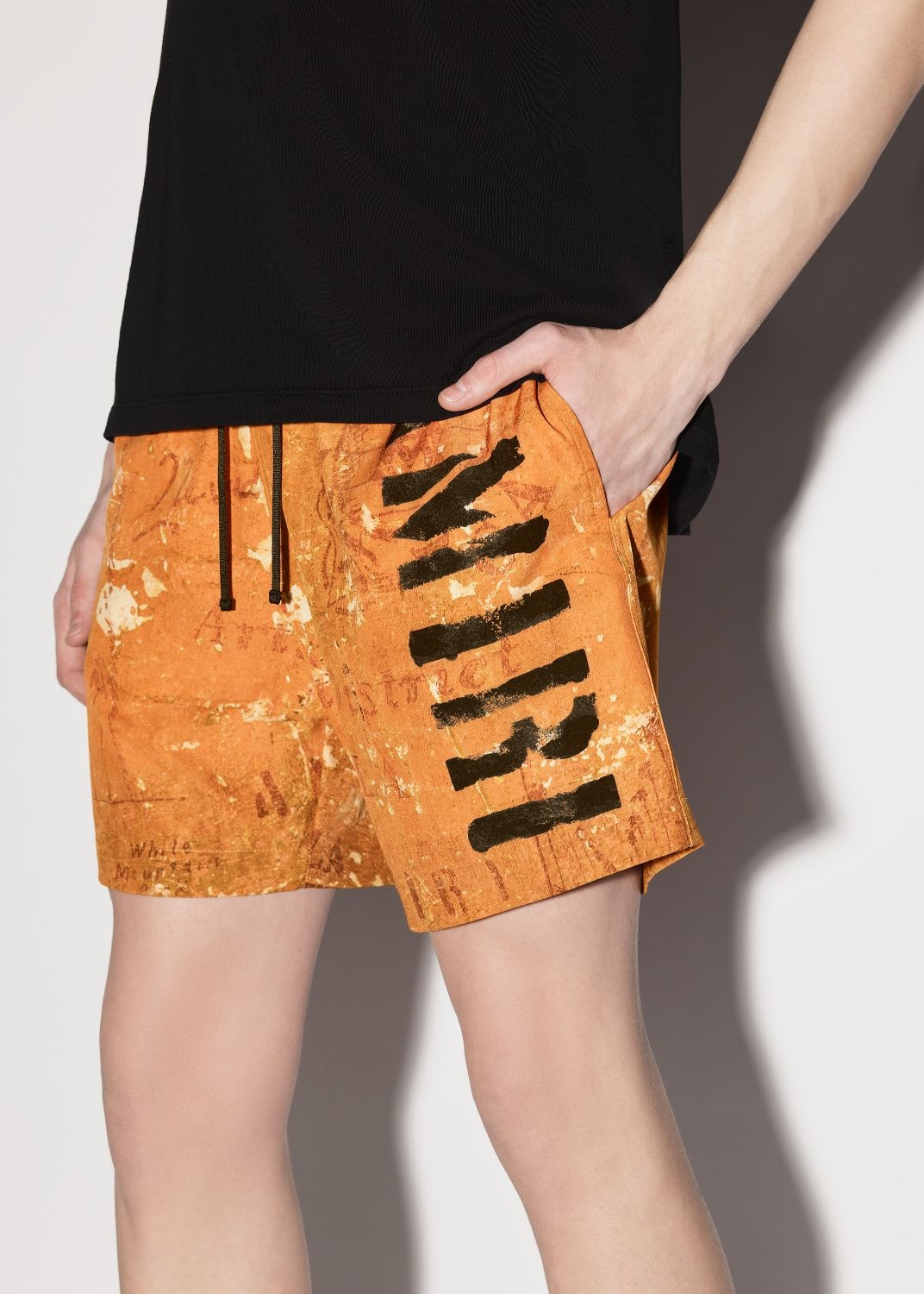 STENCIL MILITARY SWIM TRUNK - 5