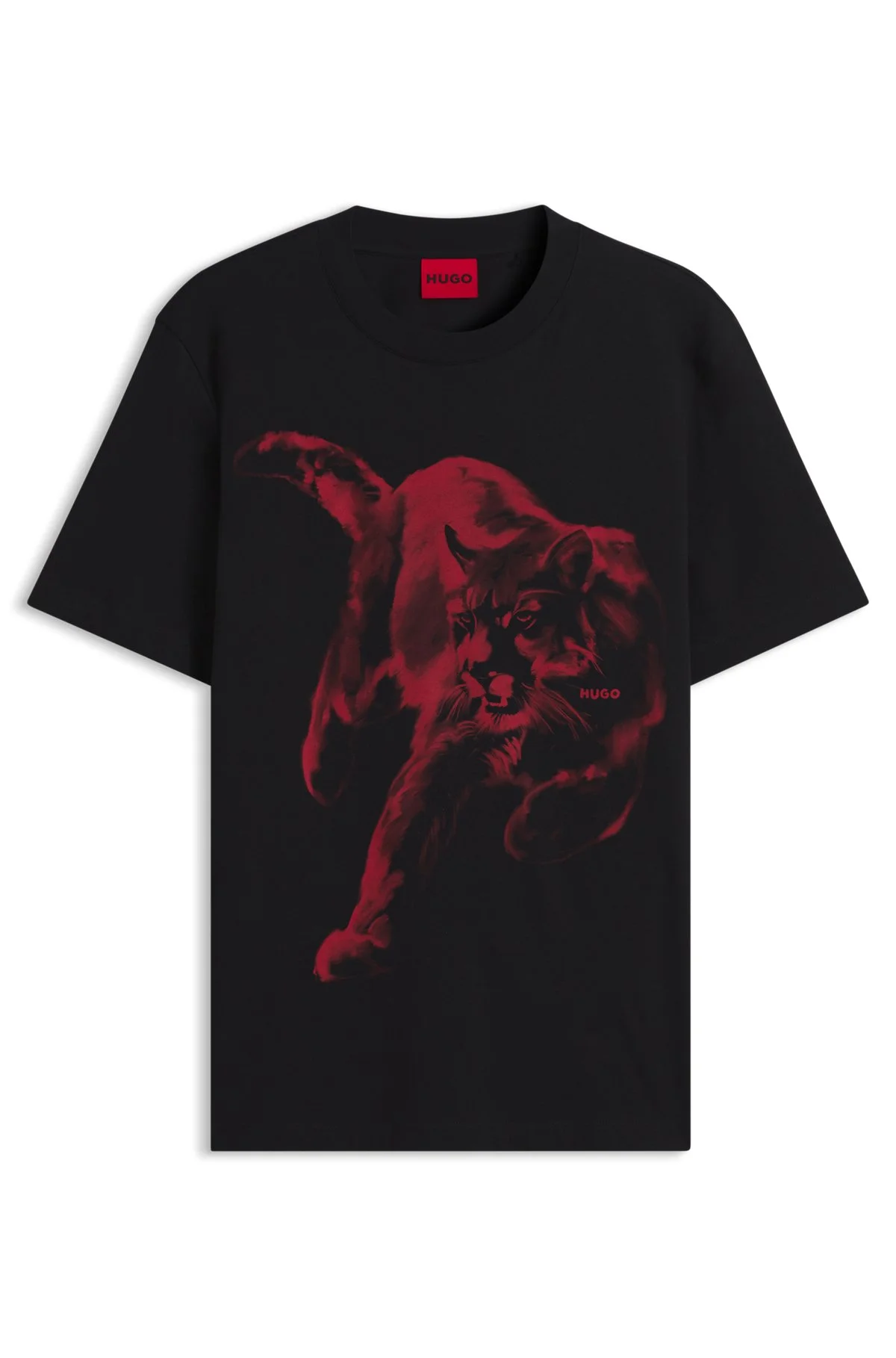 COTTON-JERSEY T-SHIRT WITH GRAPHIC PRINT - 1