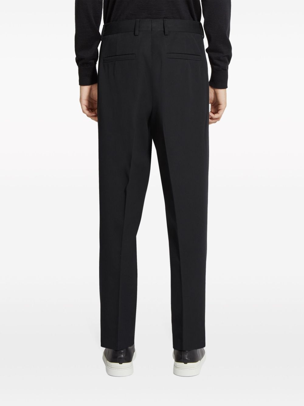 mid-rise tailored trousers - 5