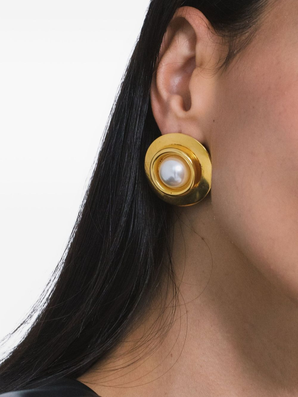 Alva pearl-plated earrings - 4