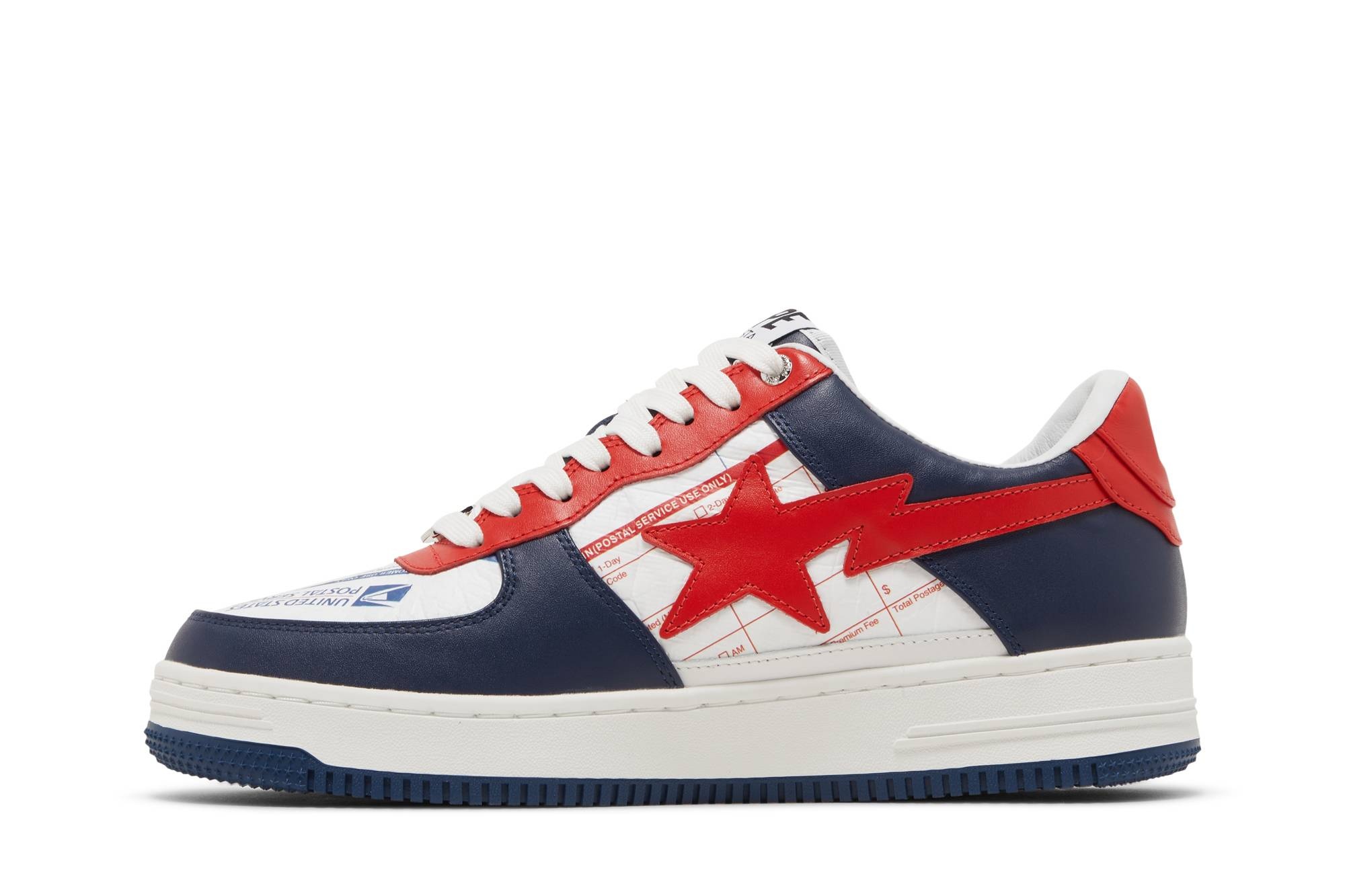 【本物保証 /関税・送料無料】A Bathing Ape Bape Sta USPS A BATHING APE® USPS x Bapesta 'Priority Mail Express Label