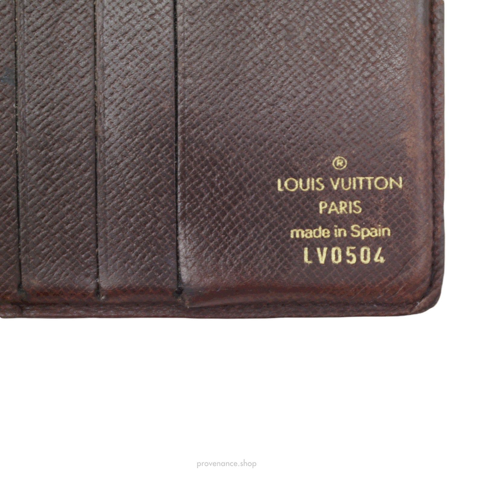 Louis Vuitton 6CC Bifold Wallet - Damier Ebene - 4