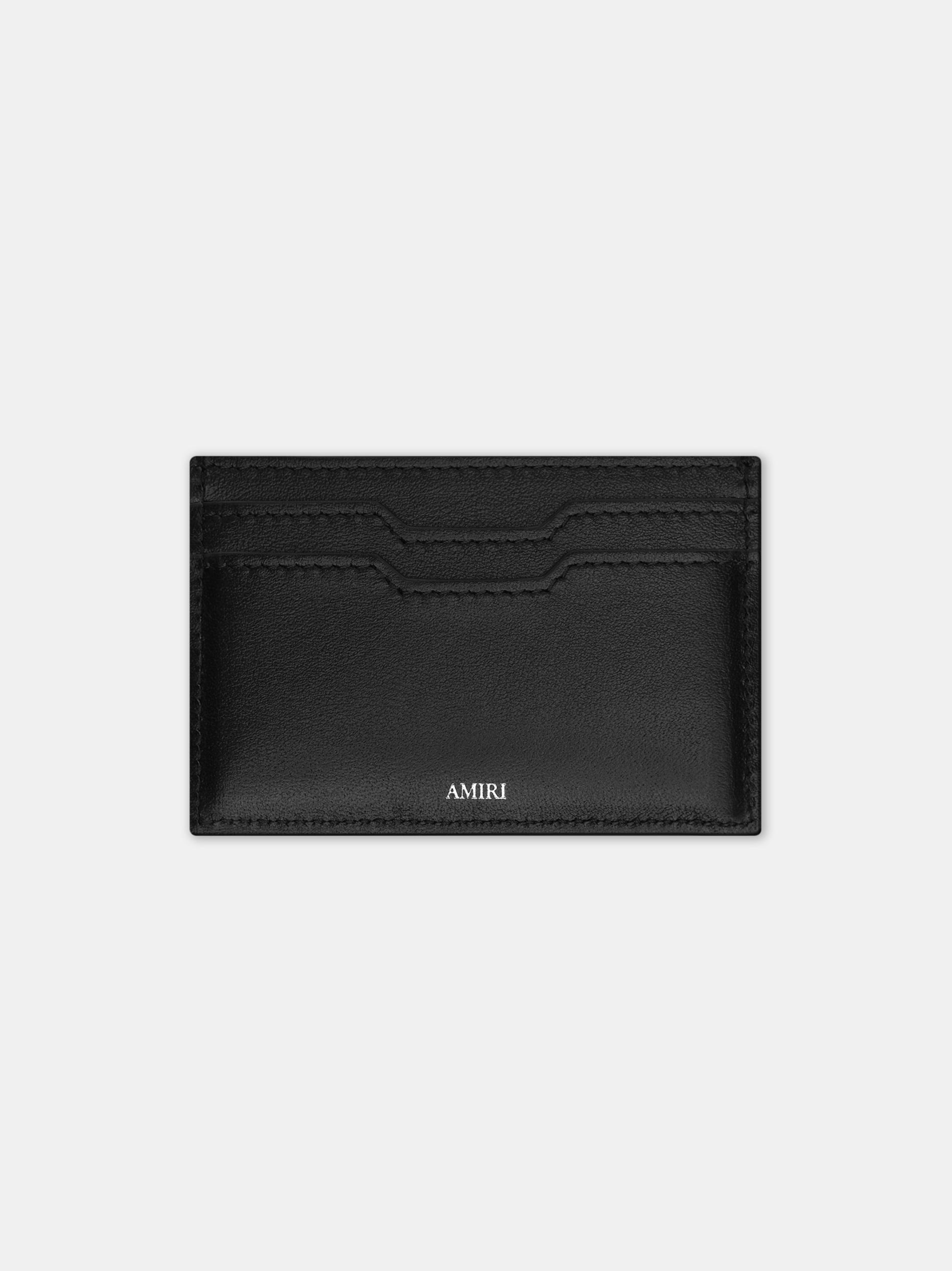THREE STAR LEATHER CARD HOLDER - 2