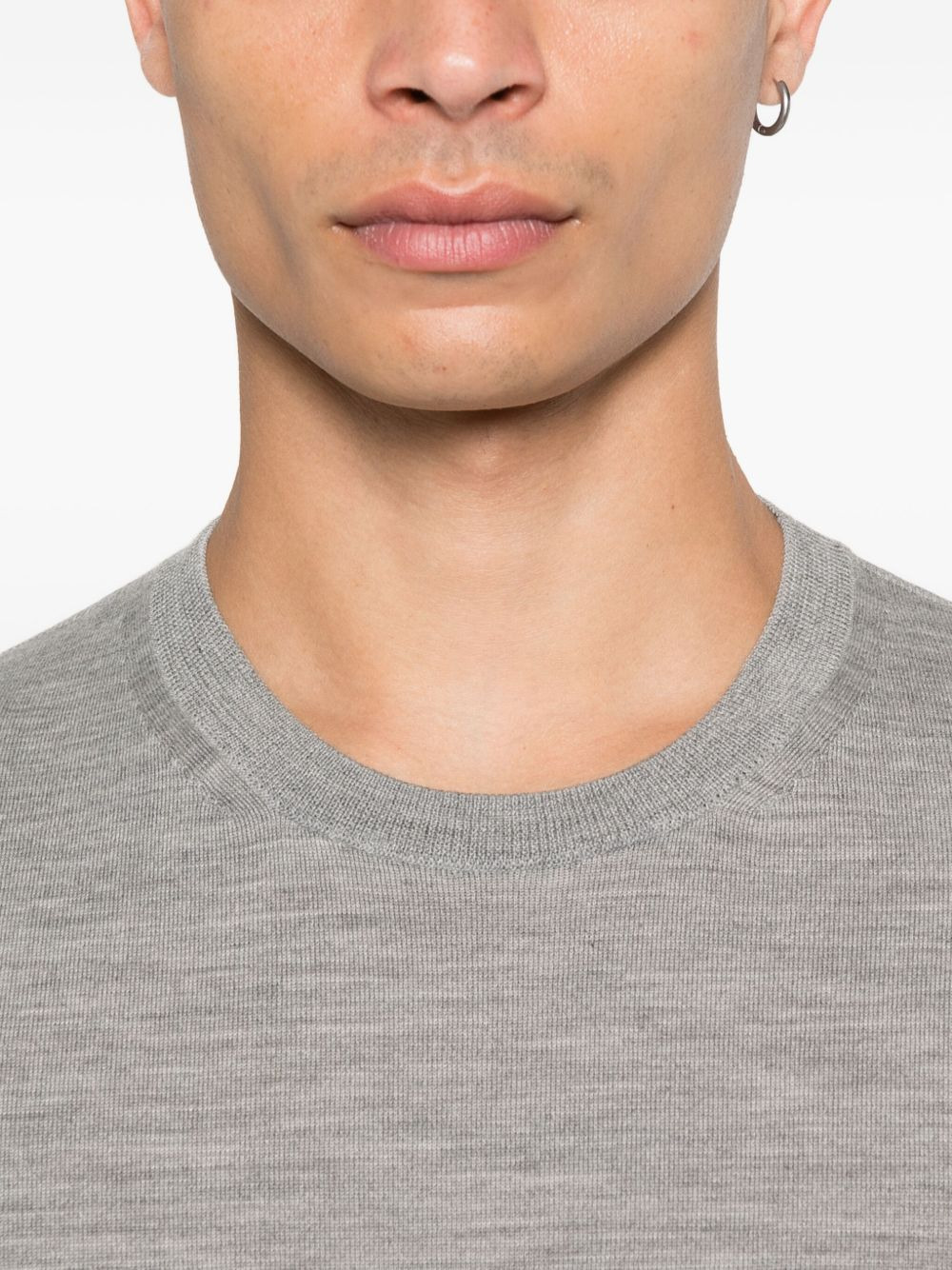 crew-neck wool sweater - 5