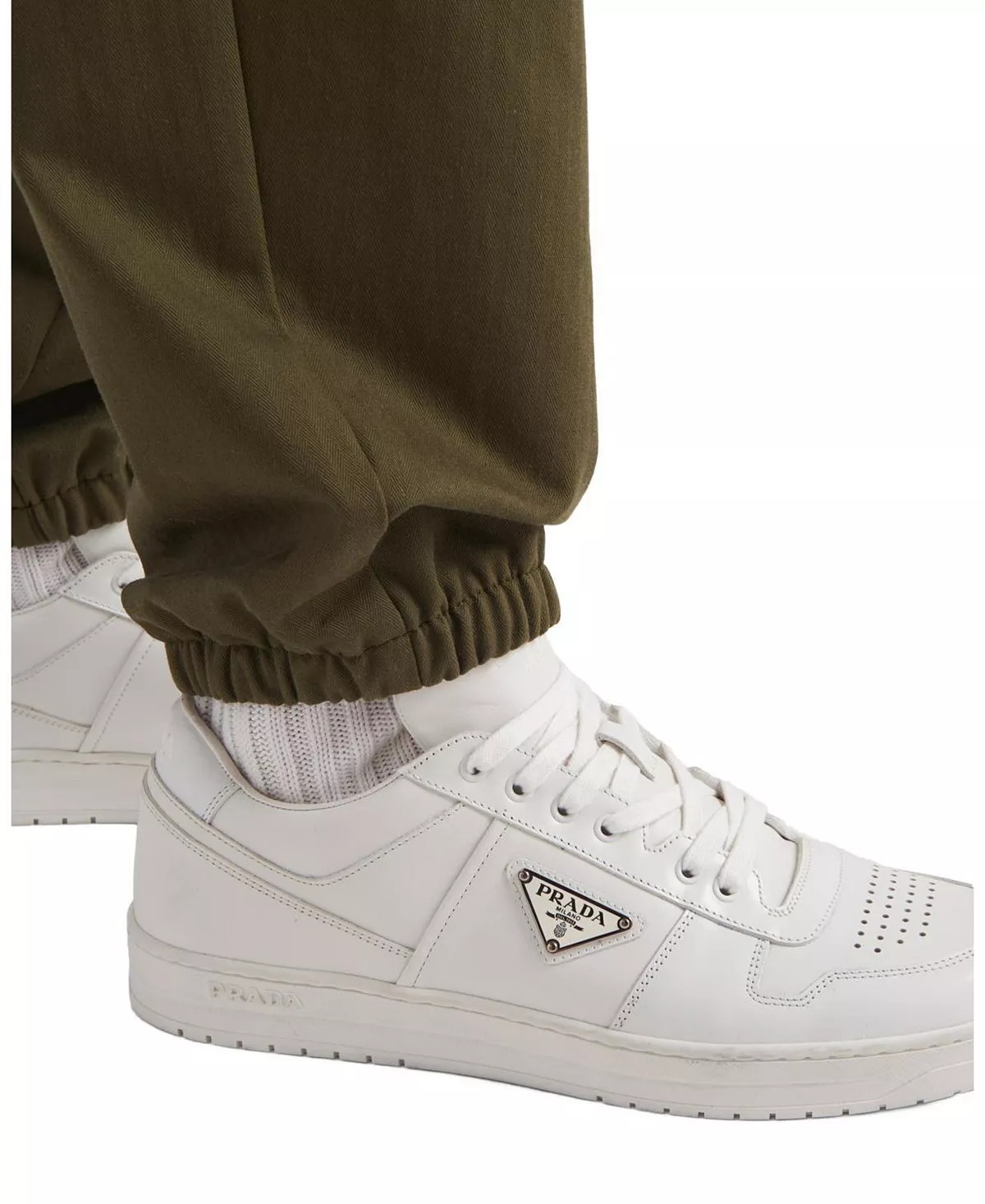 Men's Downtown Leather Sneakers - 5