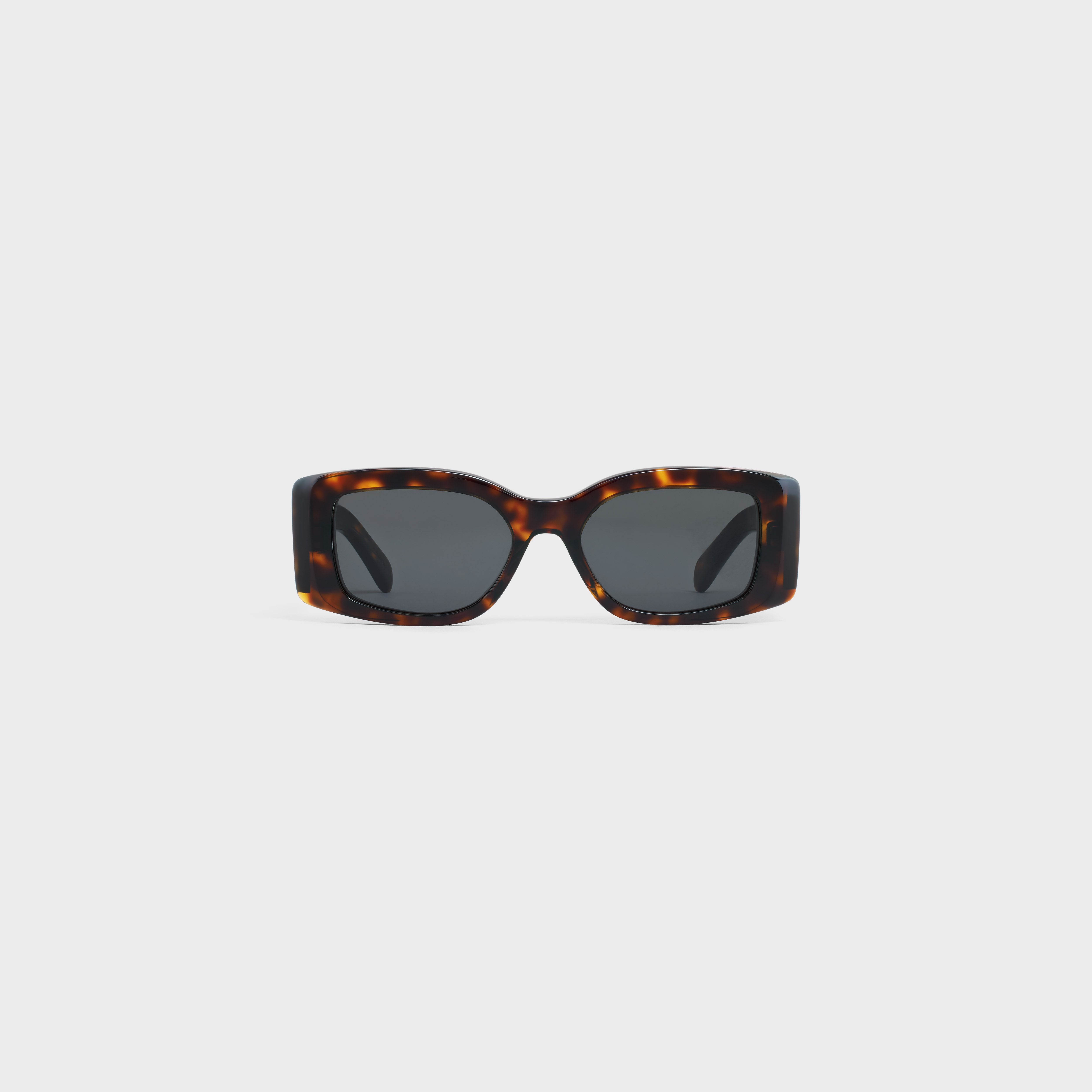 サングラス Celine Celine Triomphe Xl 01 Sunglasses Triomphe XL 01 rectangular sunglasses in black - Celine