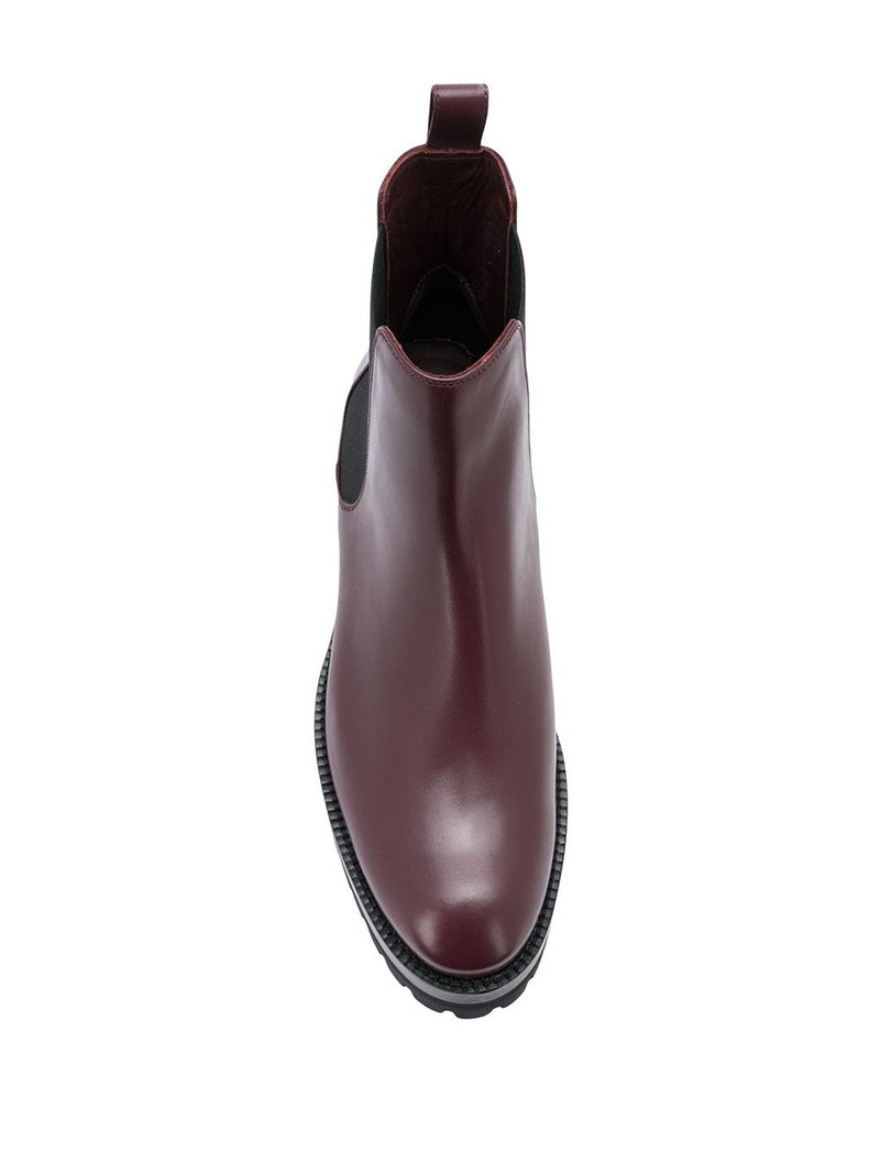 studded logo plaque Chelsea boots 4