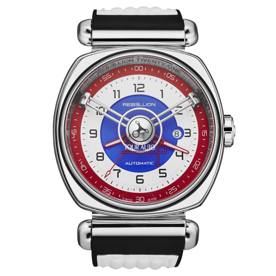 Rebellion - Rebellion Twenty One Automatic White Dial Men's Watch RB.21.3H.ST.TAU21 - 1