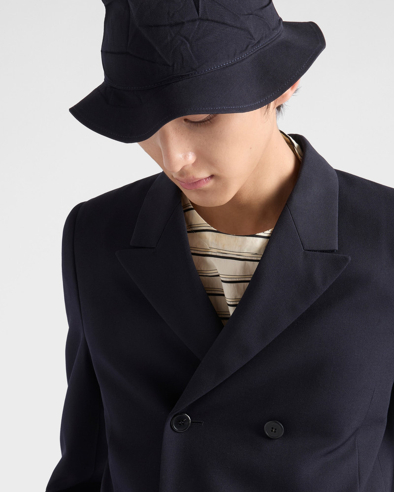 Double-breasted wool jacket 4