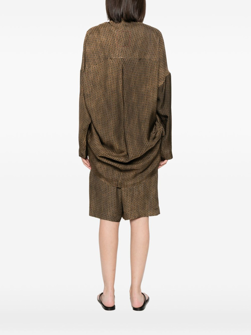 Tate geometric-pattern shirt 4