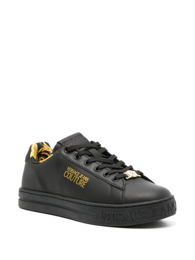 VERSACE JEANS COUTURE Court 88 leather sneakers outlook