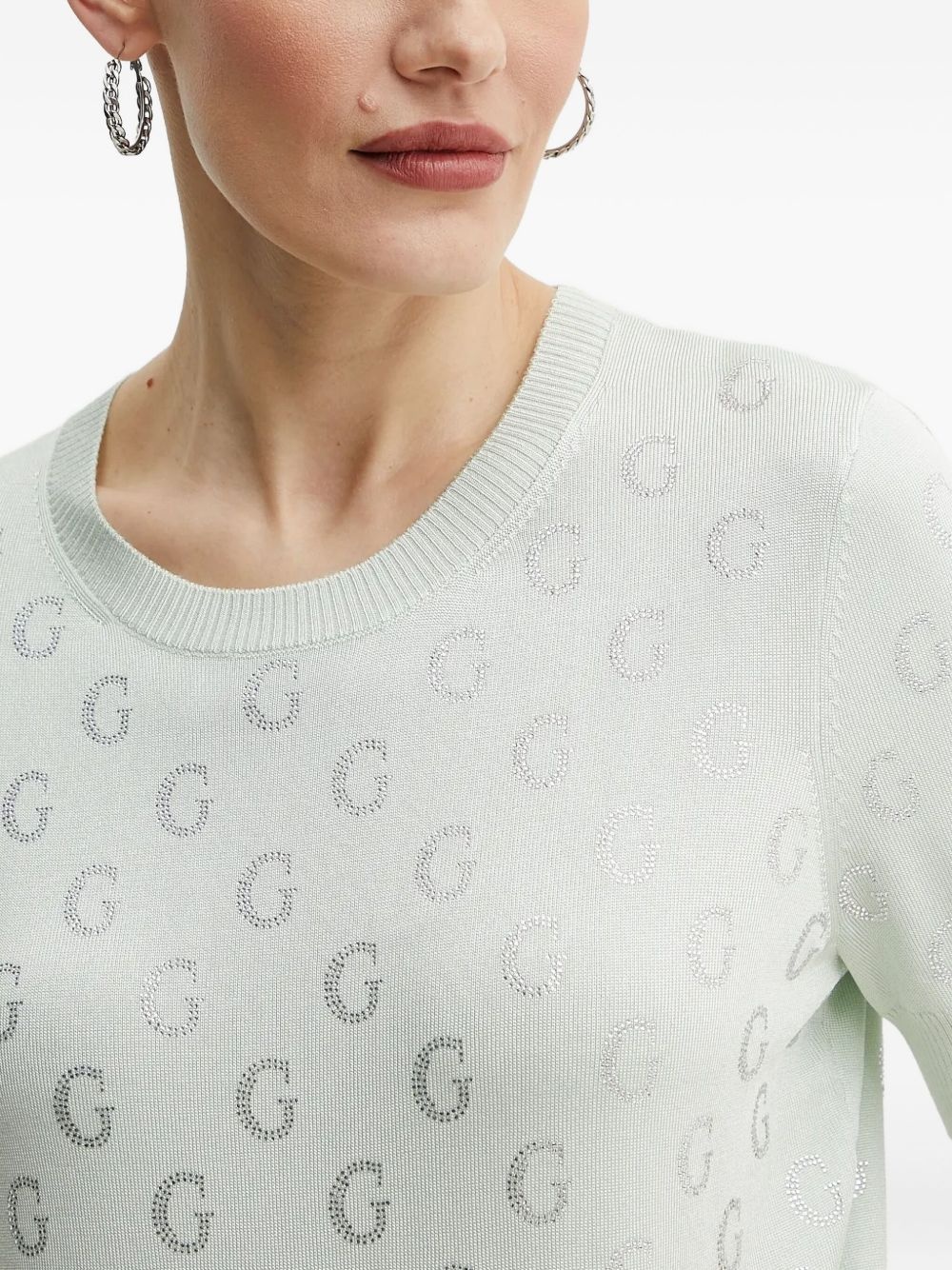 logo-embellished short-sleeve top - 4