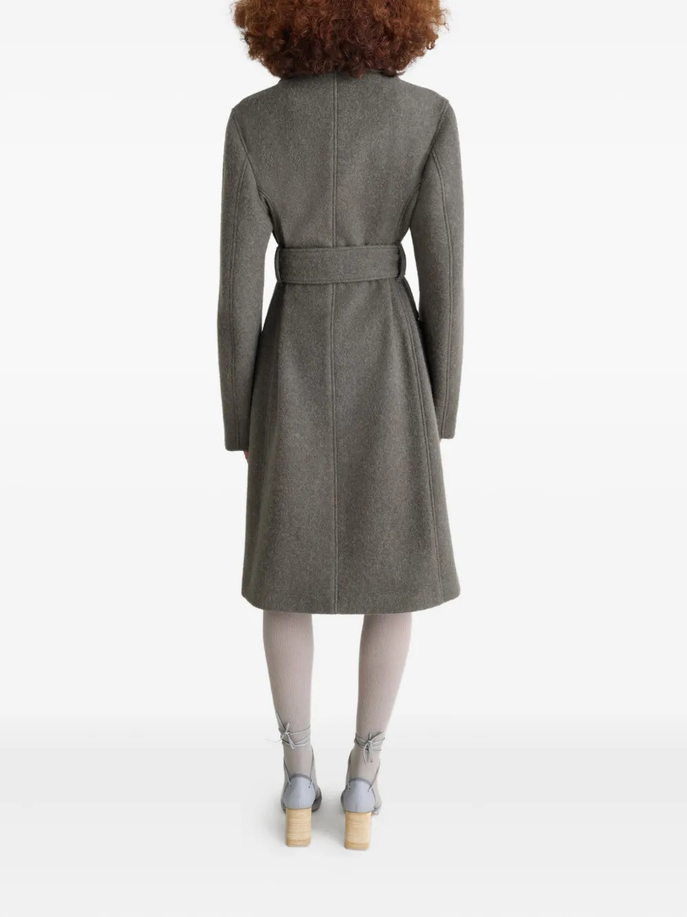 LEMAIRE - Women Belted Tailored Coat - 3